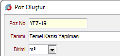 Yeni Poz Oluşturmak